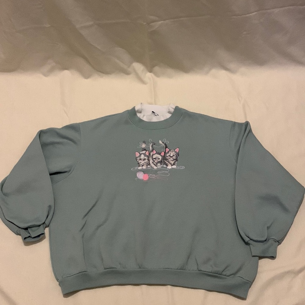 Vintage BonWorth cat sweater
